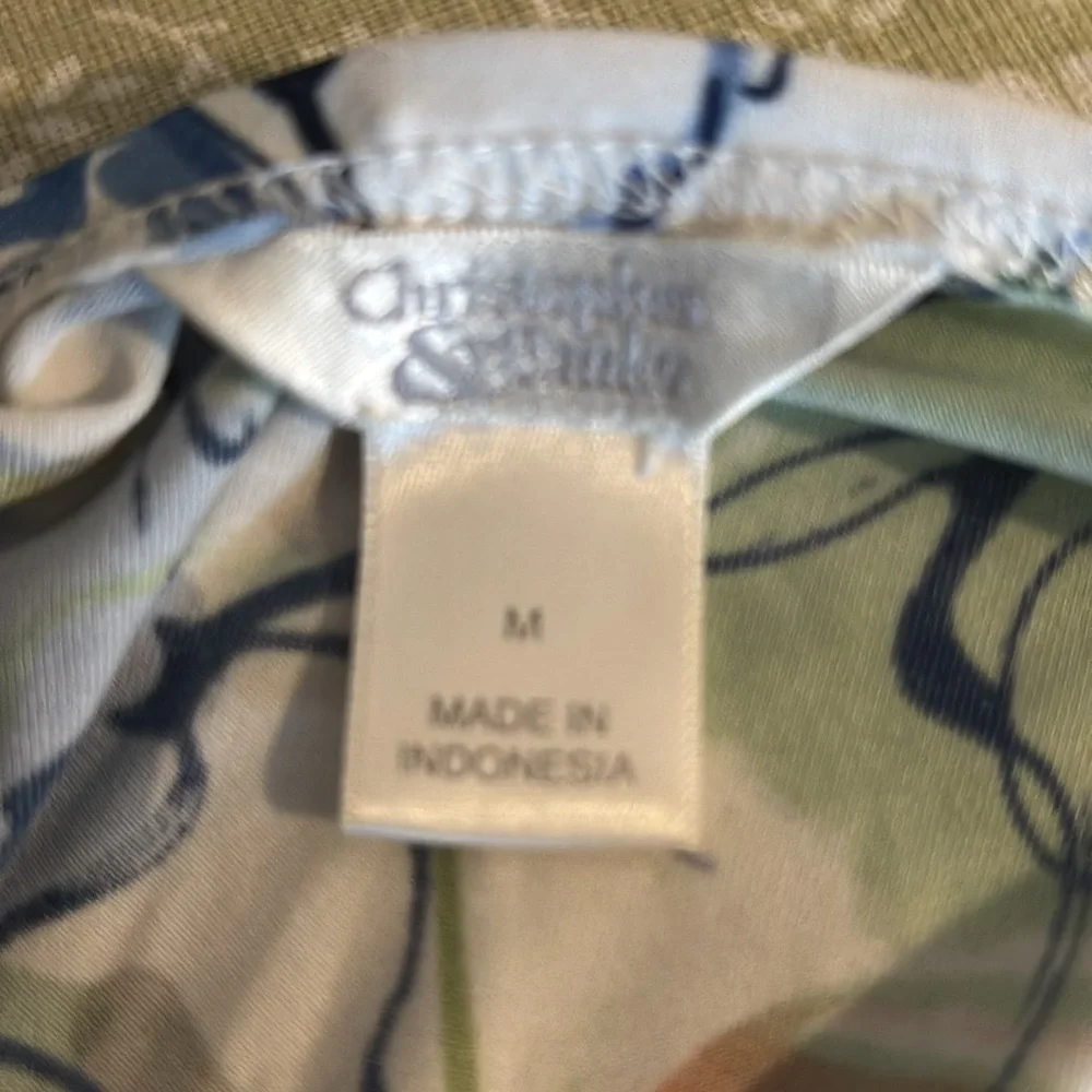 Christopher & Banks Sleeveless Floral Midi Dress Size M - Picture 12 of 14